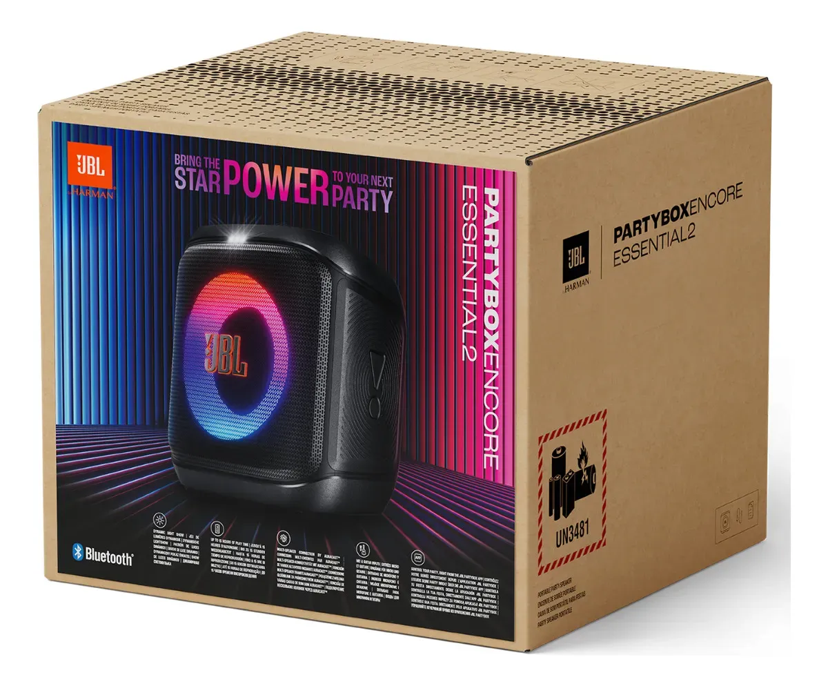 Bocina Bluetooth JBL PartyBox Encore 2 Essential Negro — foto 3